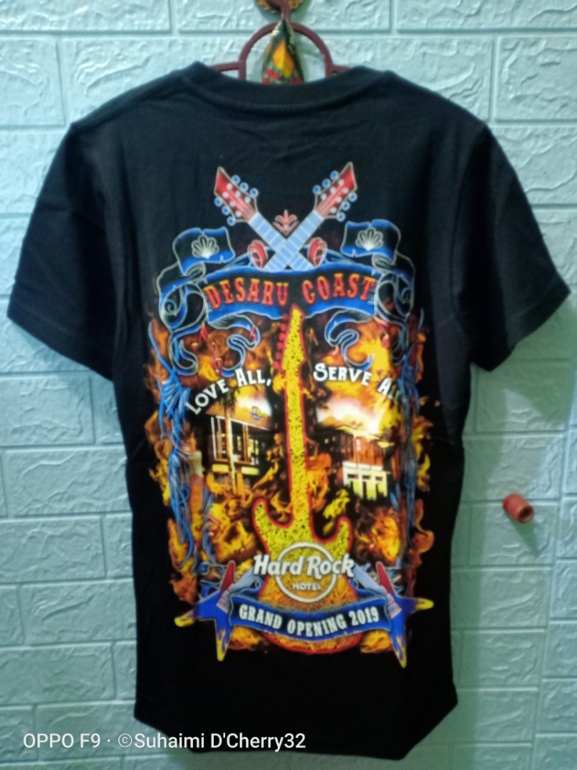 GRAND OPENING HARD ROCK HOTEL DESARU TEE, Men's Fashion, Tops u0026 Sets,  Tshirts u0026 Polo Shirts on Carousell