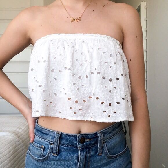 Hollister clearance tube tops
