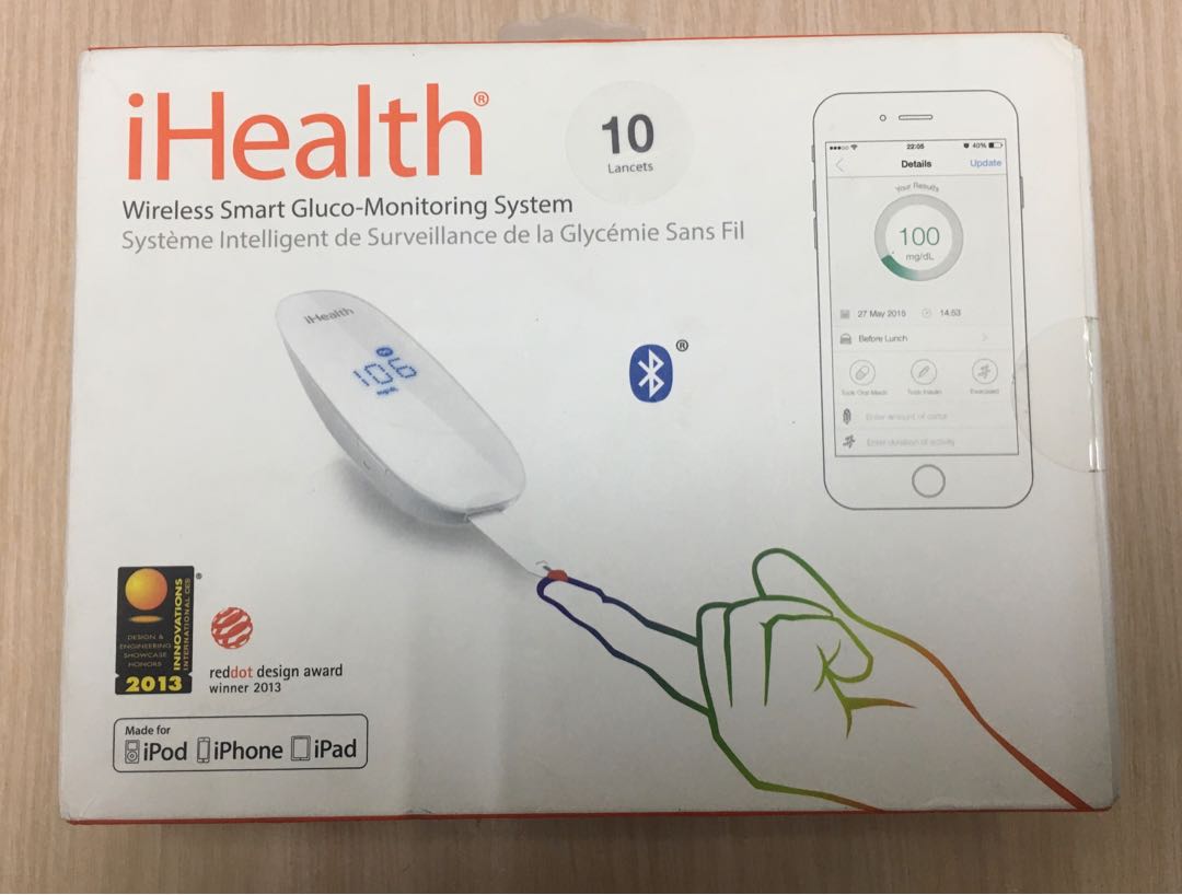 Ihealth Bg5 Wireless Smart Gluco Monitoring System Tv Home Appliances Tv Entertainment Entertainment Systems Smart Home Devices On Carousell