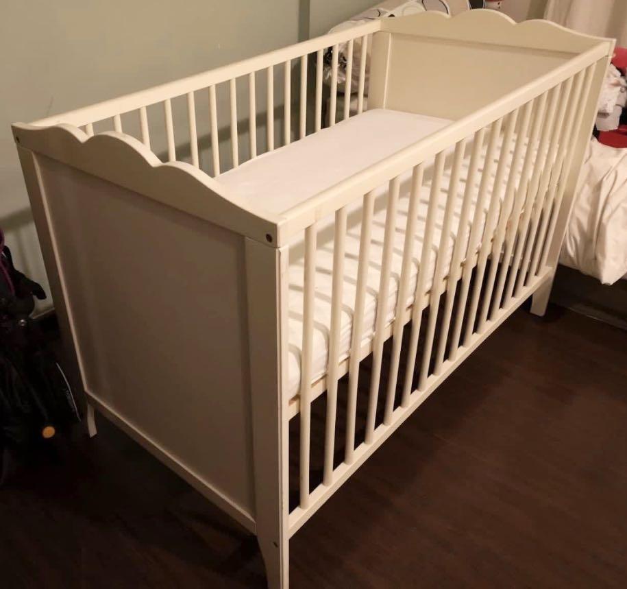 IKEA Hensvik Cot, Babies & Kids, Baby Nursery & Kids Furniture, Cots