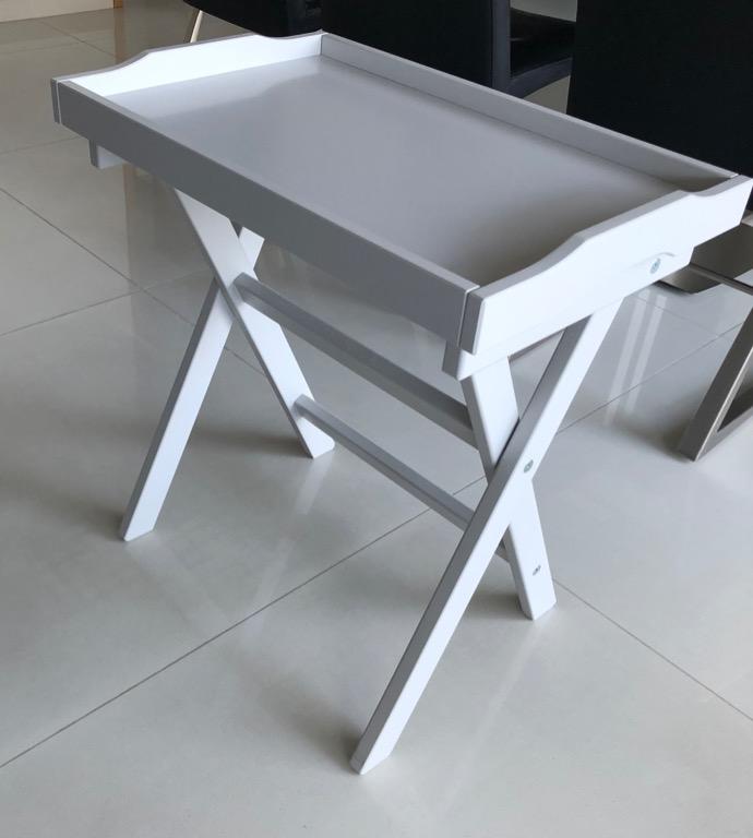 MARYD Tray table, gray, 227/8x15x227/8 - IKEA