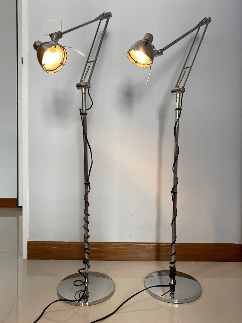 Ikea Pixar-style industrial floor lamp (with bulb), Babies & Kids, Baby ...