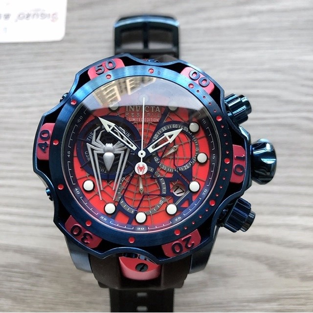 invicta chronograph spiderman