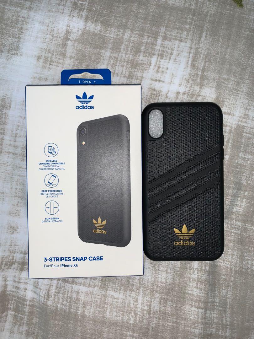 Iphone Xr Phone Case Cover Adidas Black And Gold Mobile Phones Gadgets Mobile Gadget Accessories Cases Sleeves On Carousell