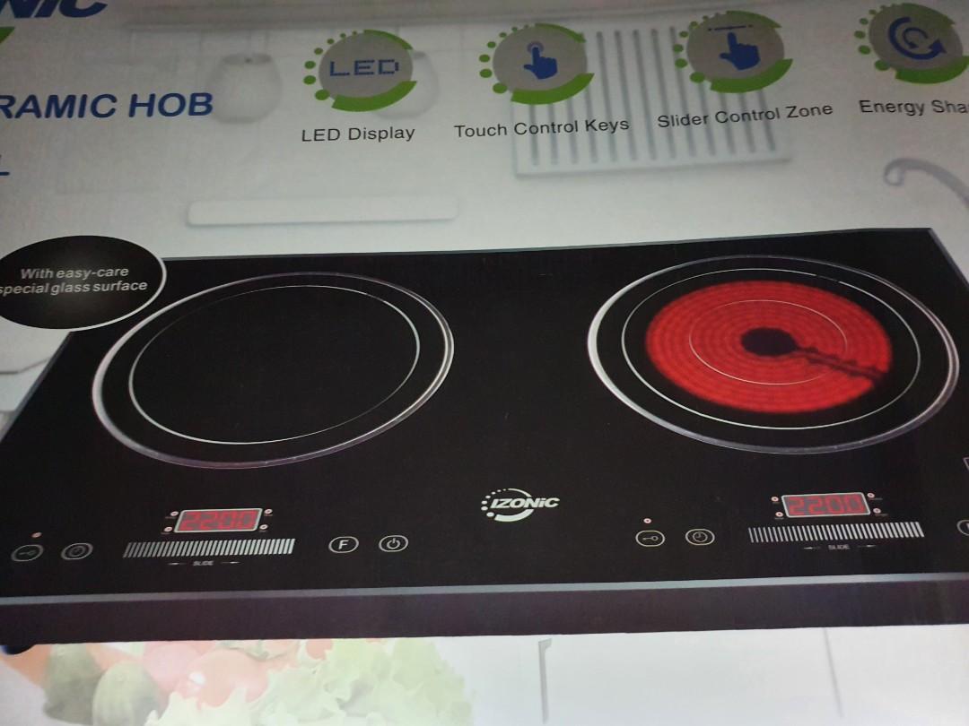 difference between electric ceramic and induction hobs