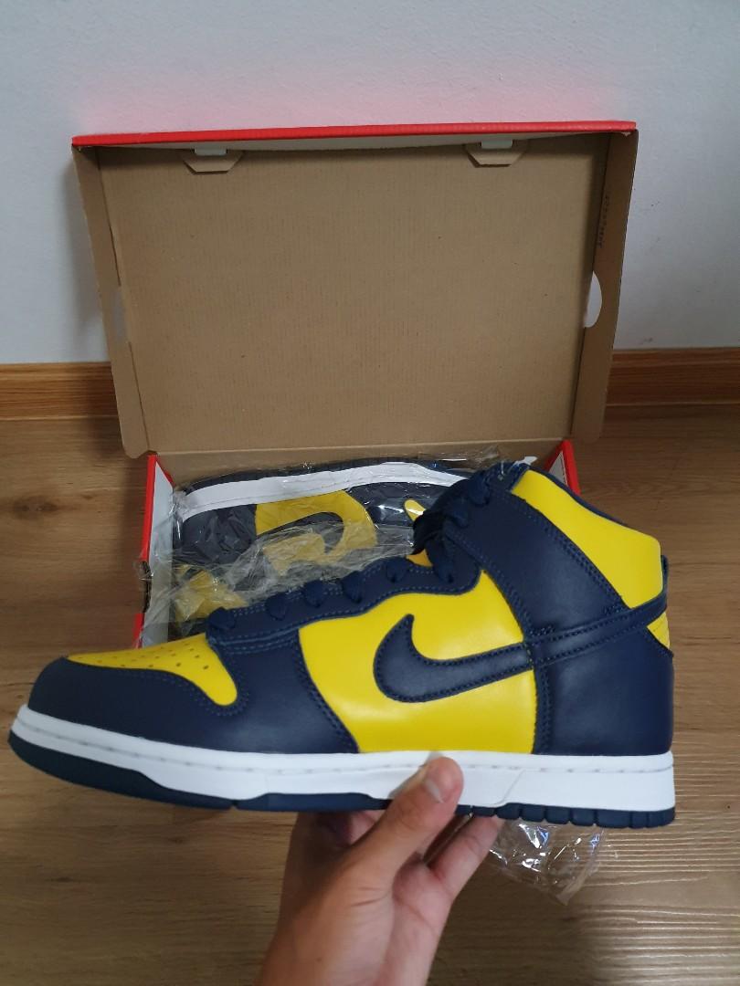 Jordan 1 Mid Michigan Men s Fashion Footwear Sneakers on Carousell