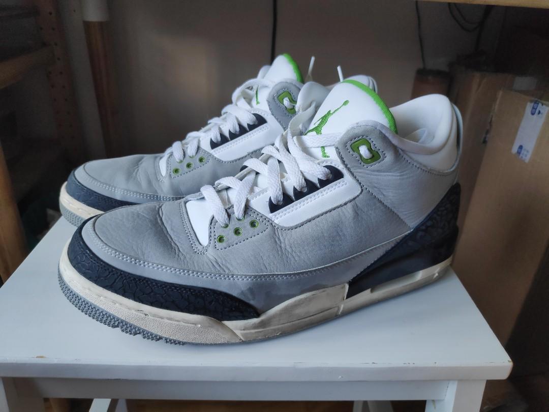 Jordan 3 deals lime green