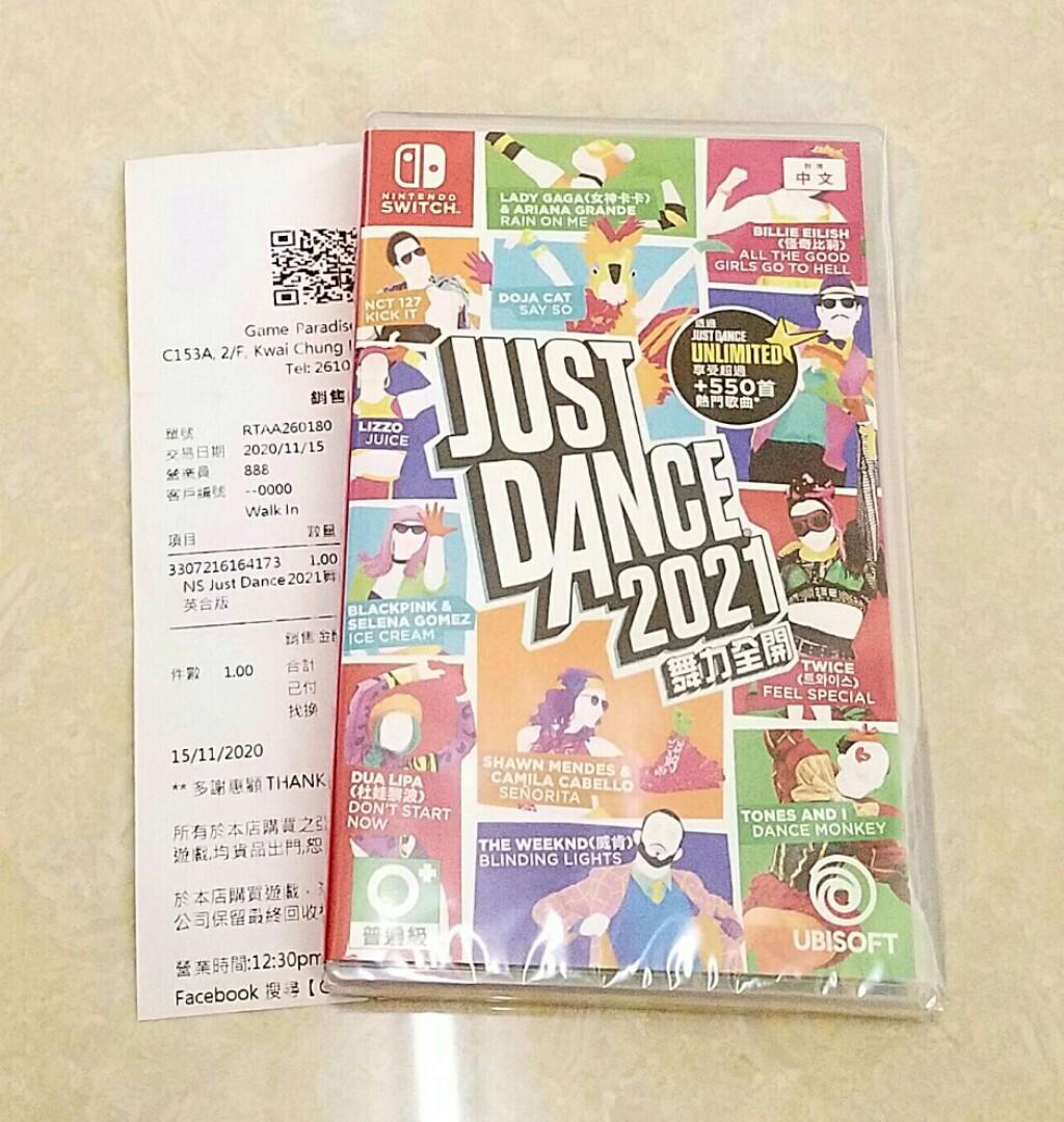 just dance 2021 switch