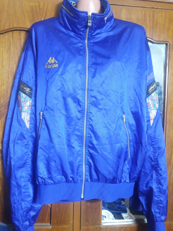 Kappa blue windbreaker sale