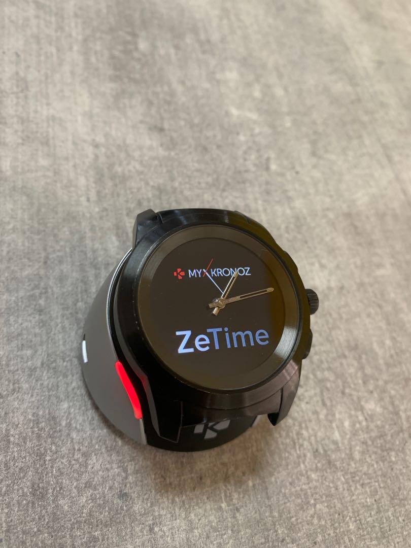 Kickstarter ed ZeTime world s first hybrid smartwatch w mechanical hands Mobile Phones Gadgets Wearables Smart Watches on Carousell