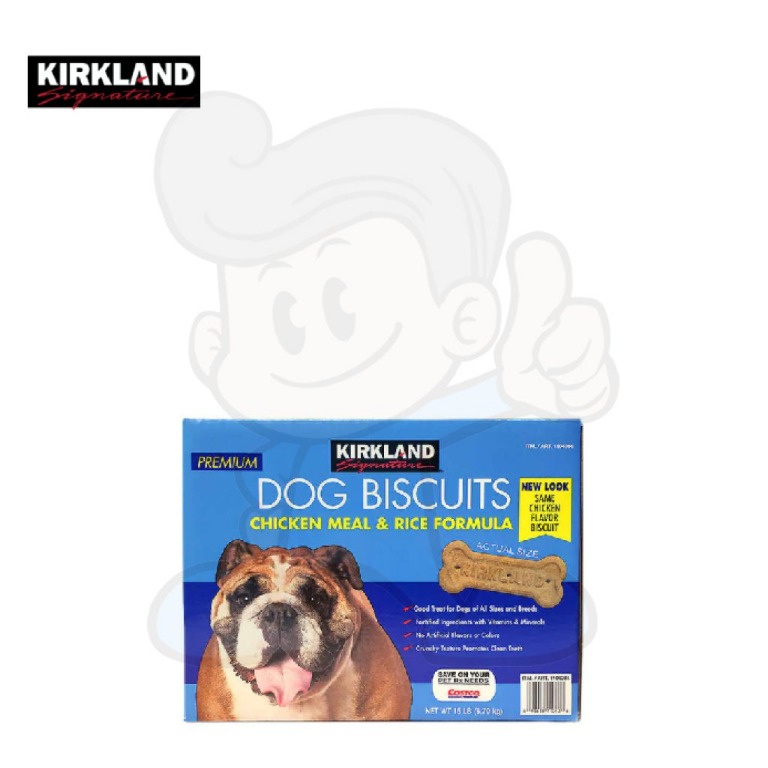 Kirkland Signature Dog Biscuits Chicken Meal & Rice Formula 6.79 kg