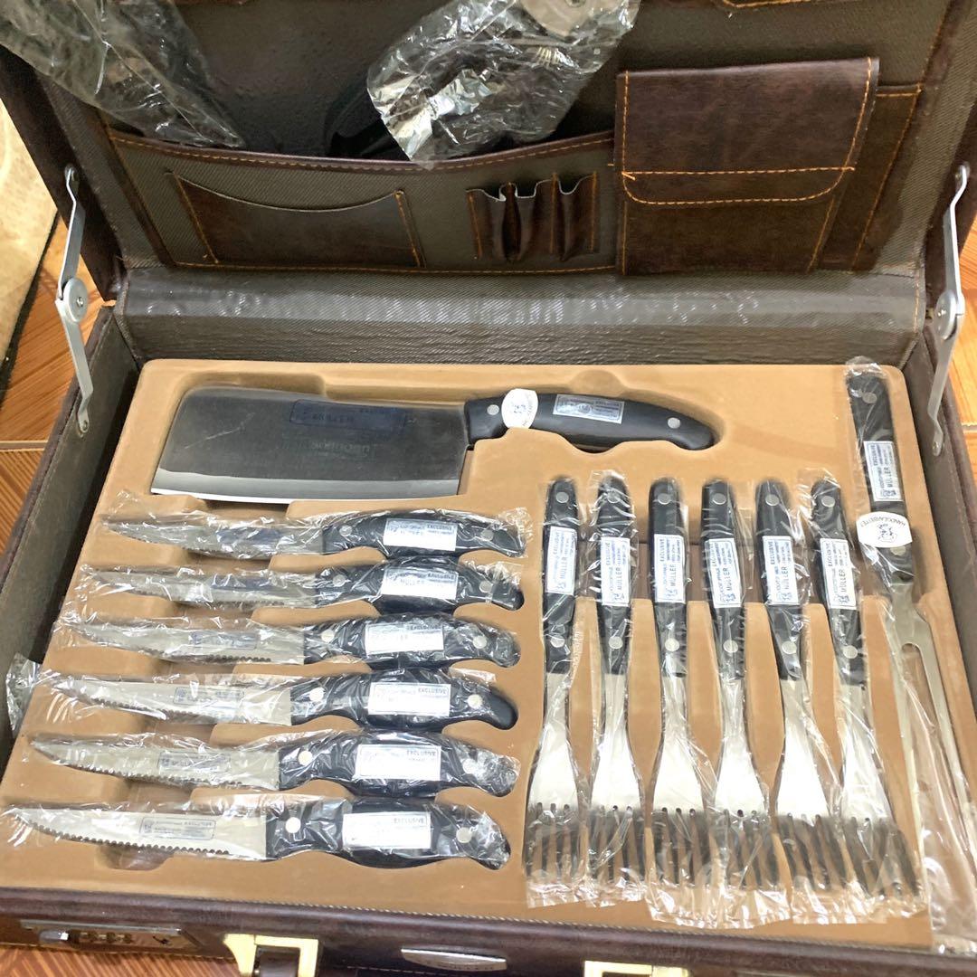 Kochtopfhaus Muller Knife Set in Briefcase