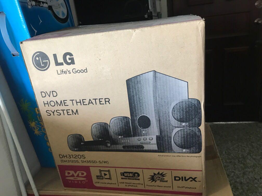 LG DVD home theatres system, TV & Home Appliances, TV & Entertainment