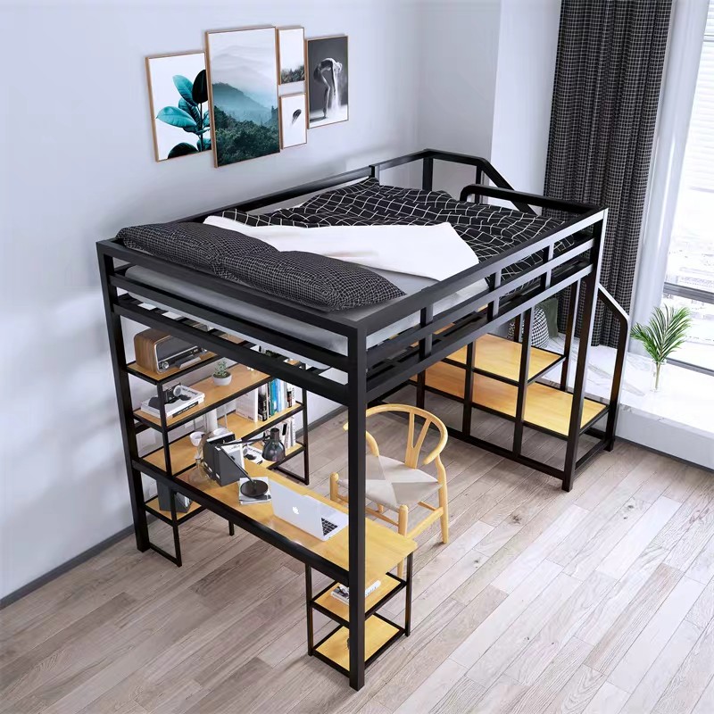 Loft bed custom any size single /supper single/queen /king size