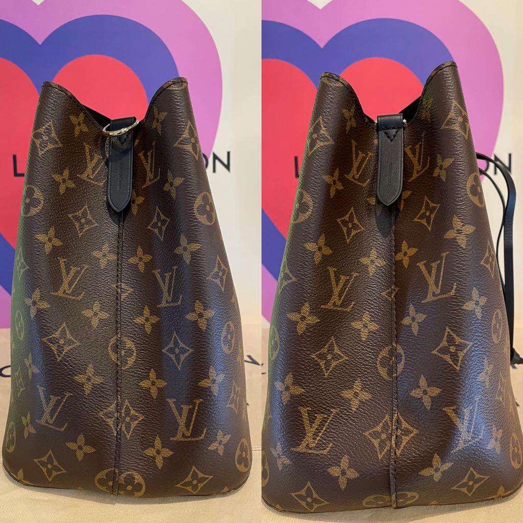 Louis Vuitton Neo Noe Noir Monogram, Luxury, Bags & Wallets on Carousell