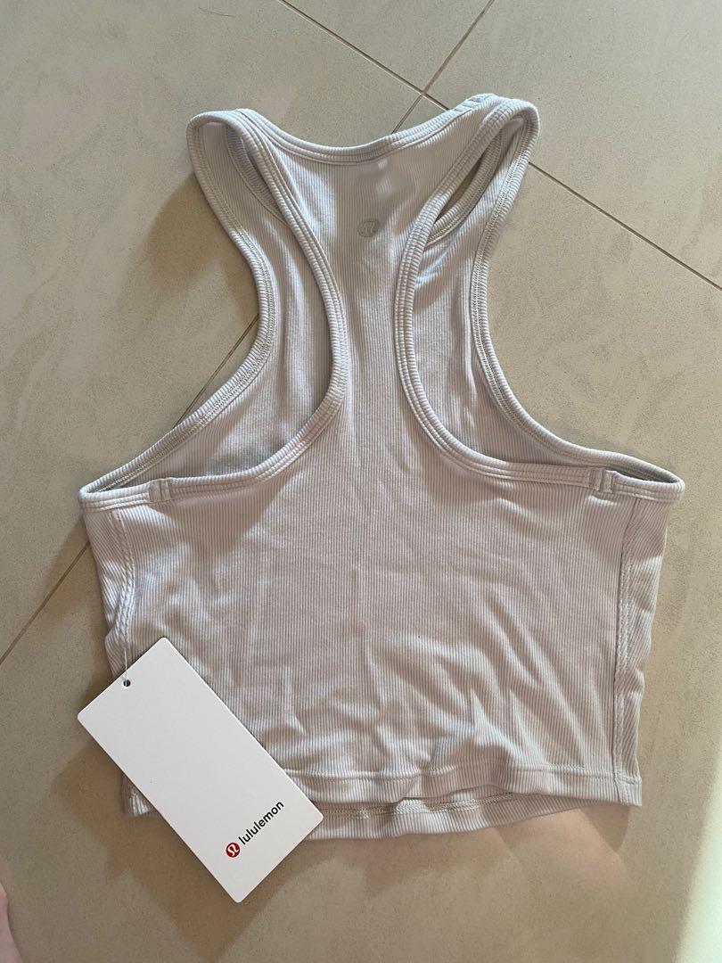 lululemon la front racer crop tank