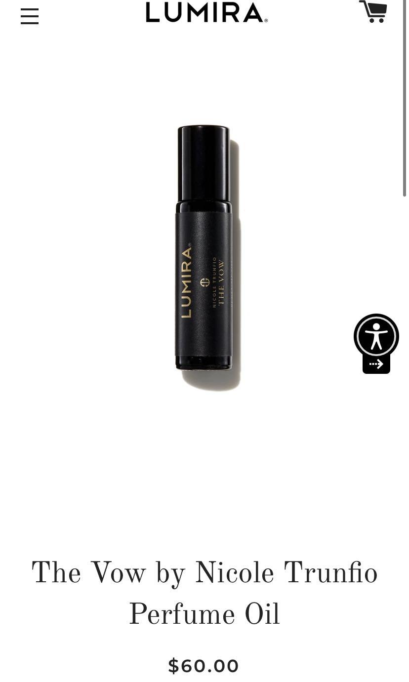 Lumira The Vow by Nicole Trunfio Perfume Oil