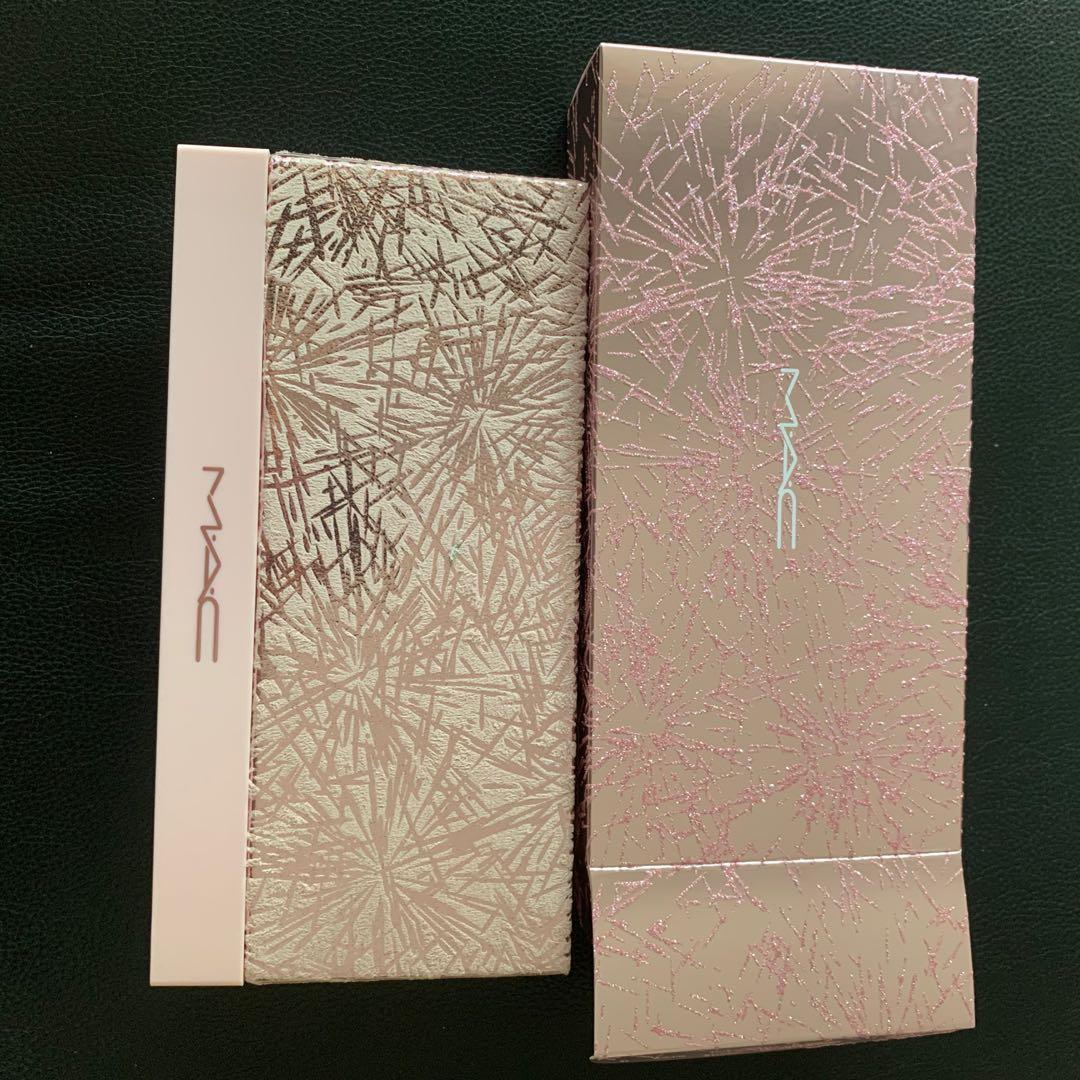 MAC Showstopper powder kiss lipstick gift set, Beauty & Personal Care