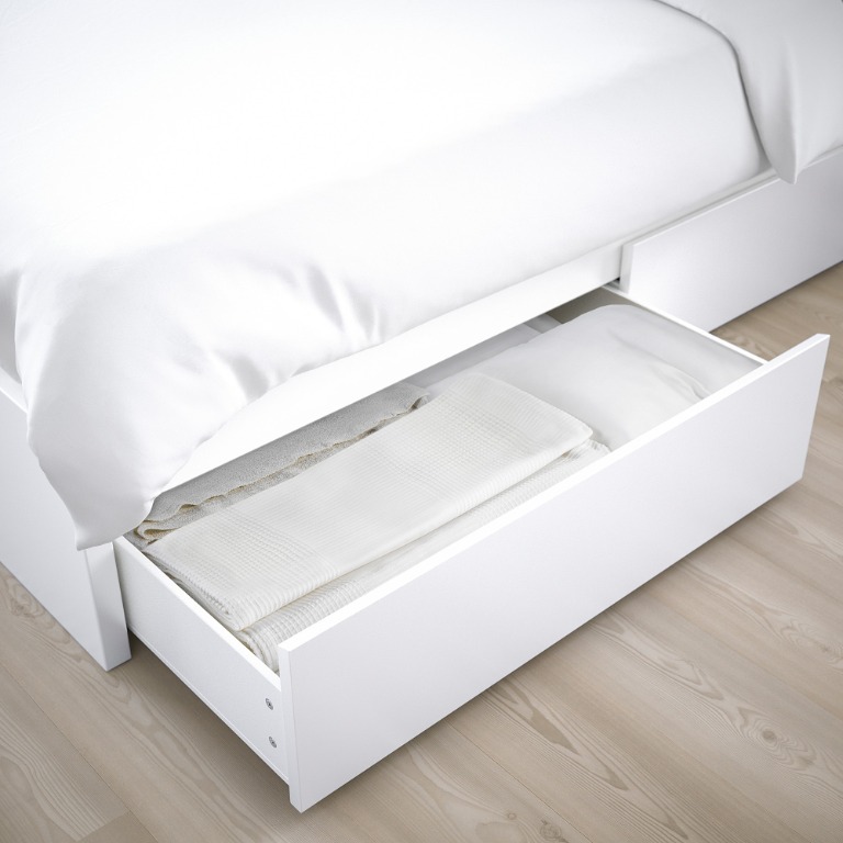 Malm Bed Storage Box For High Frame, Malm Twin Bed With Storage