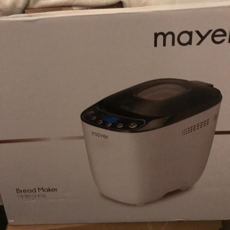 Mayer Bread maker (Category: Ovens & Toasters) located in Singapore. Submitted by baysockkiang (Listing ID 1049320120, Image 1). Description: Bought for shop use, however size not fit. Condition like new, used less then 5 times. come with box. no more warrently. self Pick up at siglap area contact seller at: 91856262.