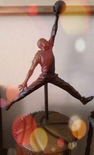 Michael 'Air' Jordan jumpman logo sculpture