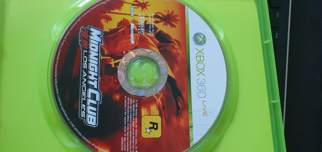 Midnight Club Los Angeles XBOX ONE BACKWARDS COMPATIBLE