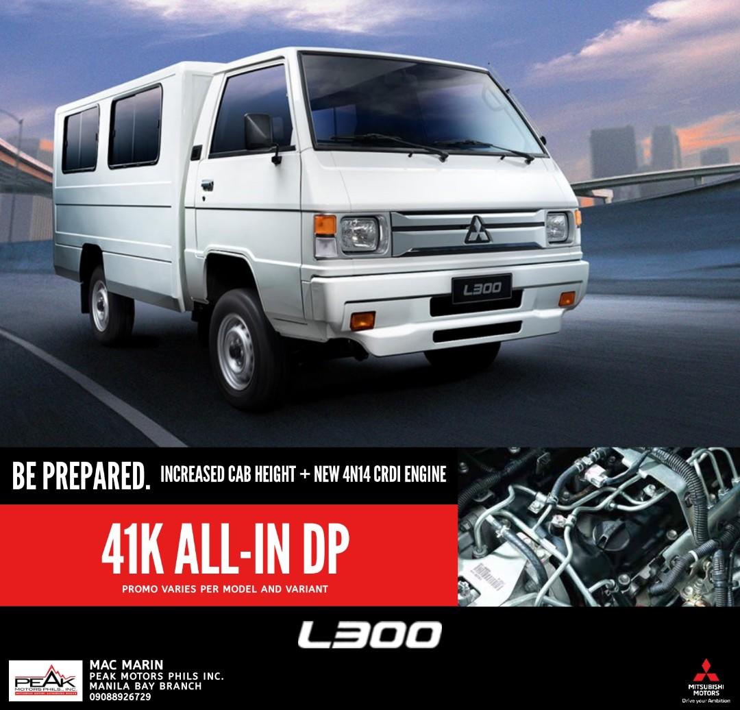 mitsubishi l300 fb promo