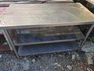 MK Kitchen Restaurant Equipment Preparation Tables and 5 burner
