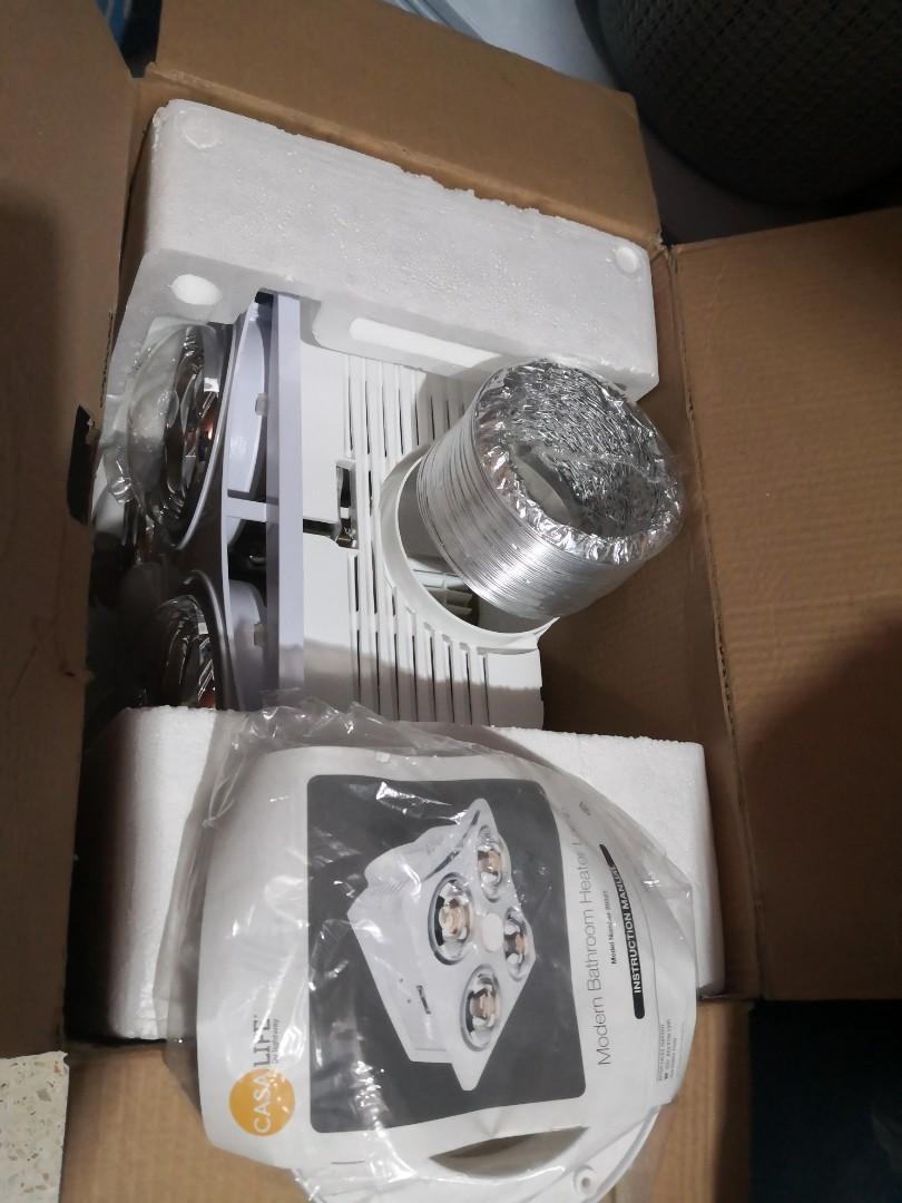 Modern Bathroom Heater lamp, TV u0026 Home Appliances, Air Conditioning and  Heating on Carousell