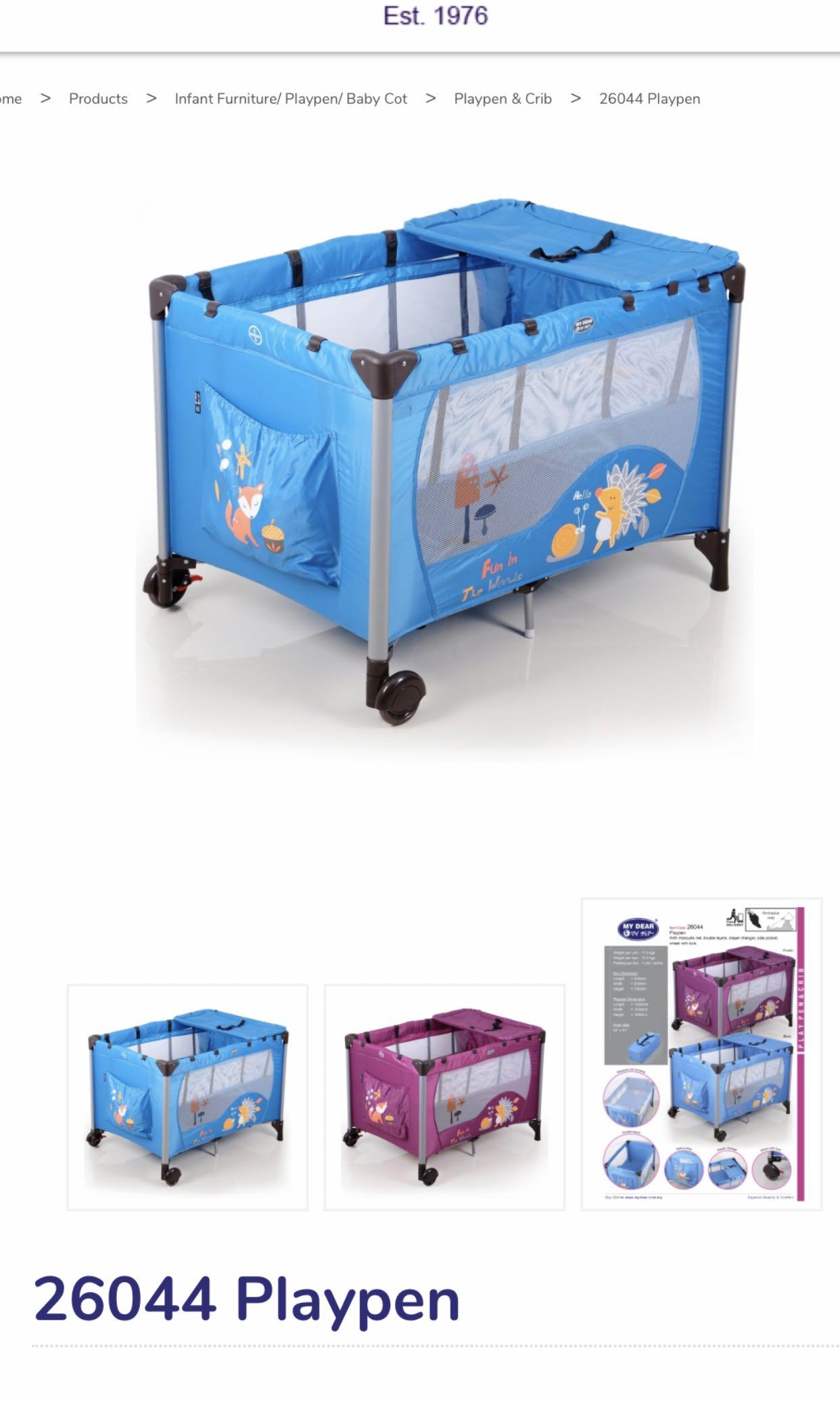 My Dear Baby Playpen Babies Kids Cots Cribs On Carousell My Dear Baby Playpen Babies Kids Cots Cribs On Carousell