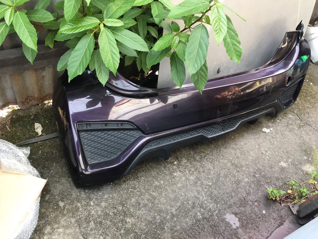 Myvi icon rear bumper hot sale