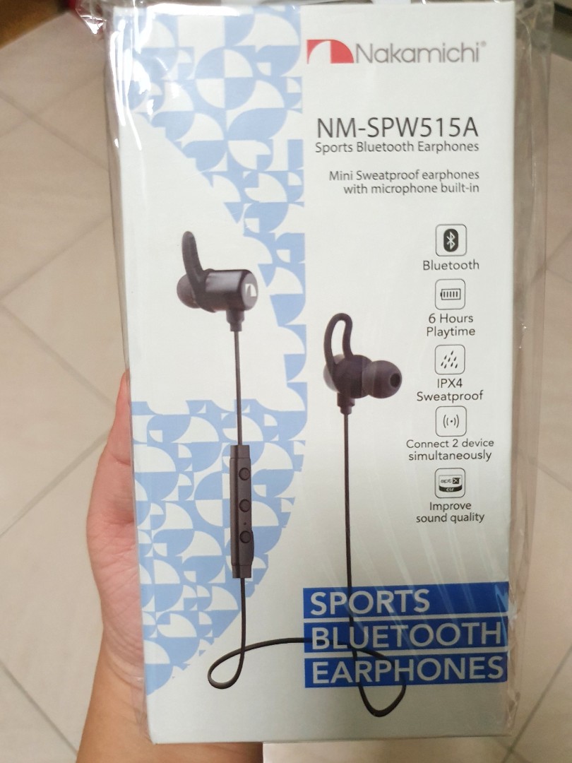 How to connect new arrivals nakamichi bluetooth earphones