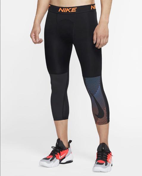 Nike three top quarter leggings