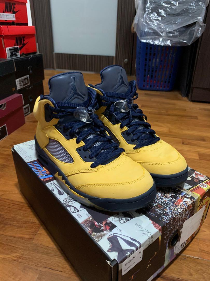 Nike Air Jordan retro 5 Michigan