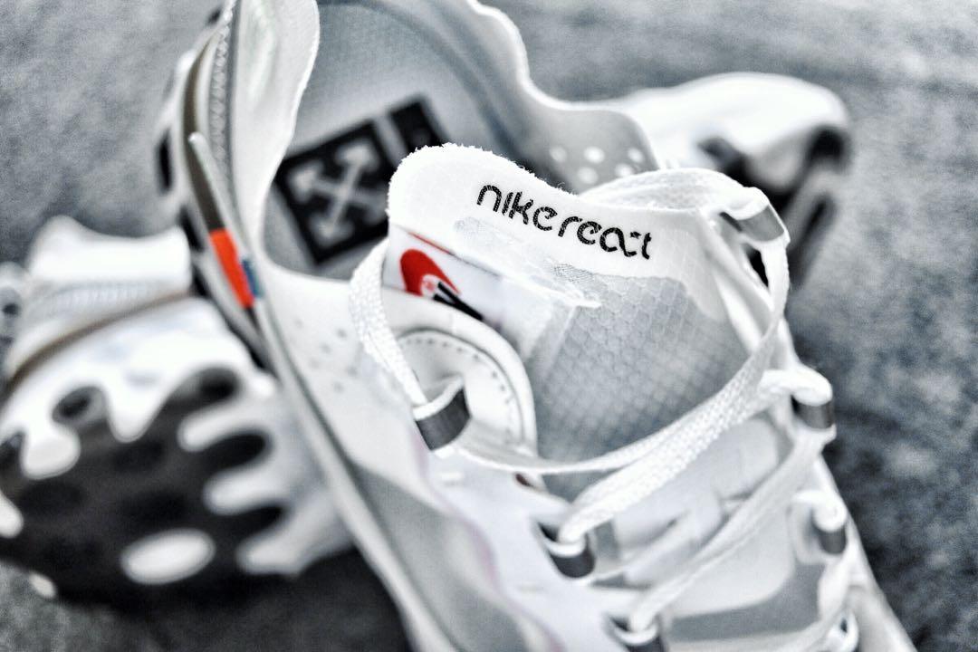igualdad Indulgente Corbata Nike React Element 87 x Off-White, Women's Fashion, Footwear, Sneakers on  Carousell