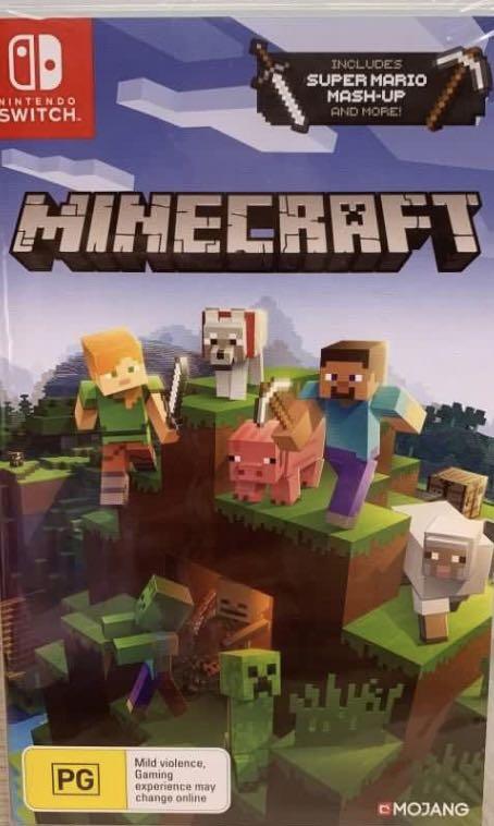 Ns Minecraft Toys Games Video Gaming Video Games On Carousell