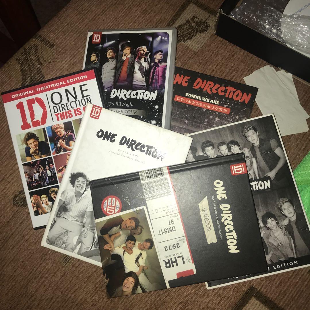 One Direction Deluxe Albums/DVDs (Please Read Description)