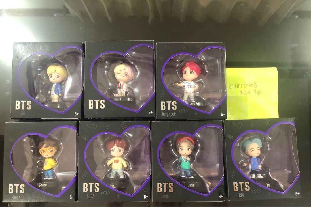 Onhand BTS SET Mattel Mini Figure House of BTS Tiny Tan Hobbies