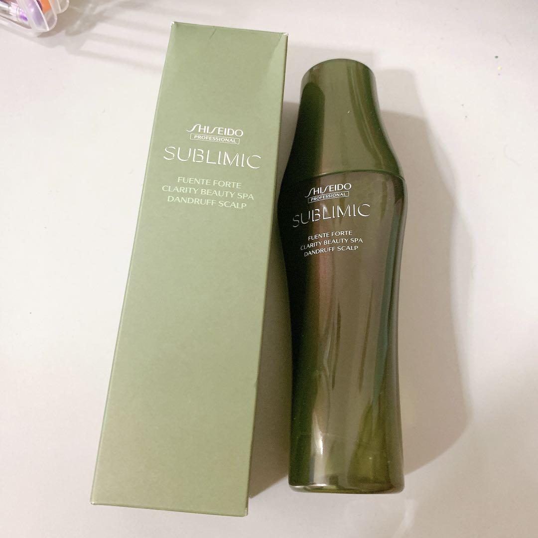 Original Shiseido Professional Sublimic Fuente Forte Clarity Beauty Spa Dandruff Scalp Health Beauty Hair Care On Carousell