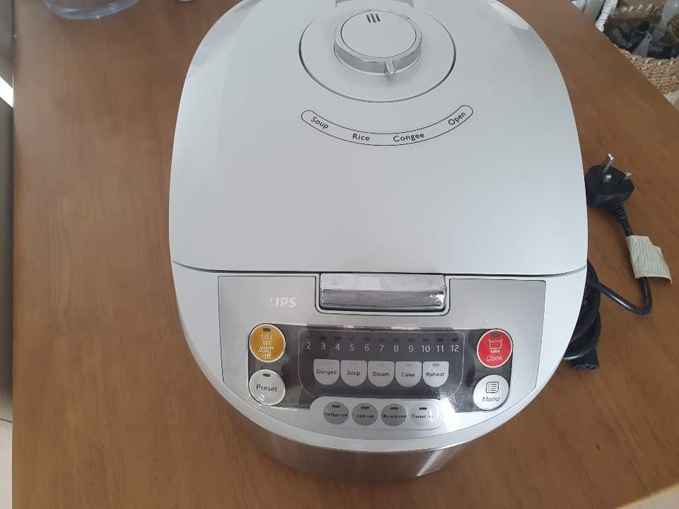 Philips Viva Collection Fuzzy Logic Rice Cooker HD3038, TV & Home