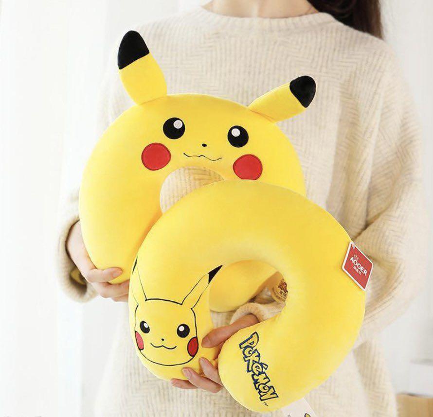 pikachu neck pillow