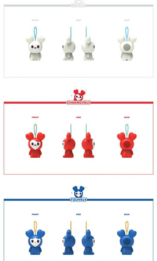 Po Official Twice Lovely Bluetooth Speaker K Wave On Carousell