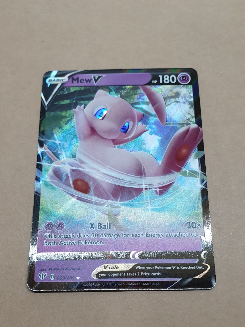 Mew V - Darkness Ablaze Pokémon card 069/189