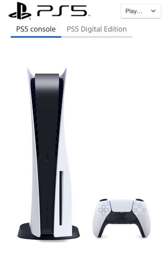 PS5 Console (Disc Version), Video Gaming, Video Game Consoles, PlayStation on Carousell