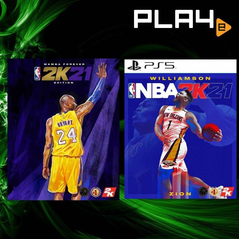 PS5 NBA 2K21 [Regular/Mamba Forever Edition] Brand New, Video