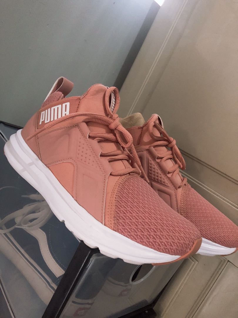 puma blush pink sneakers