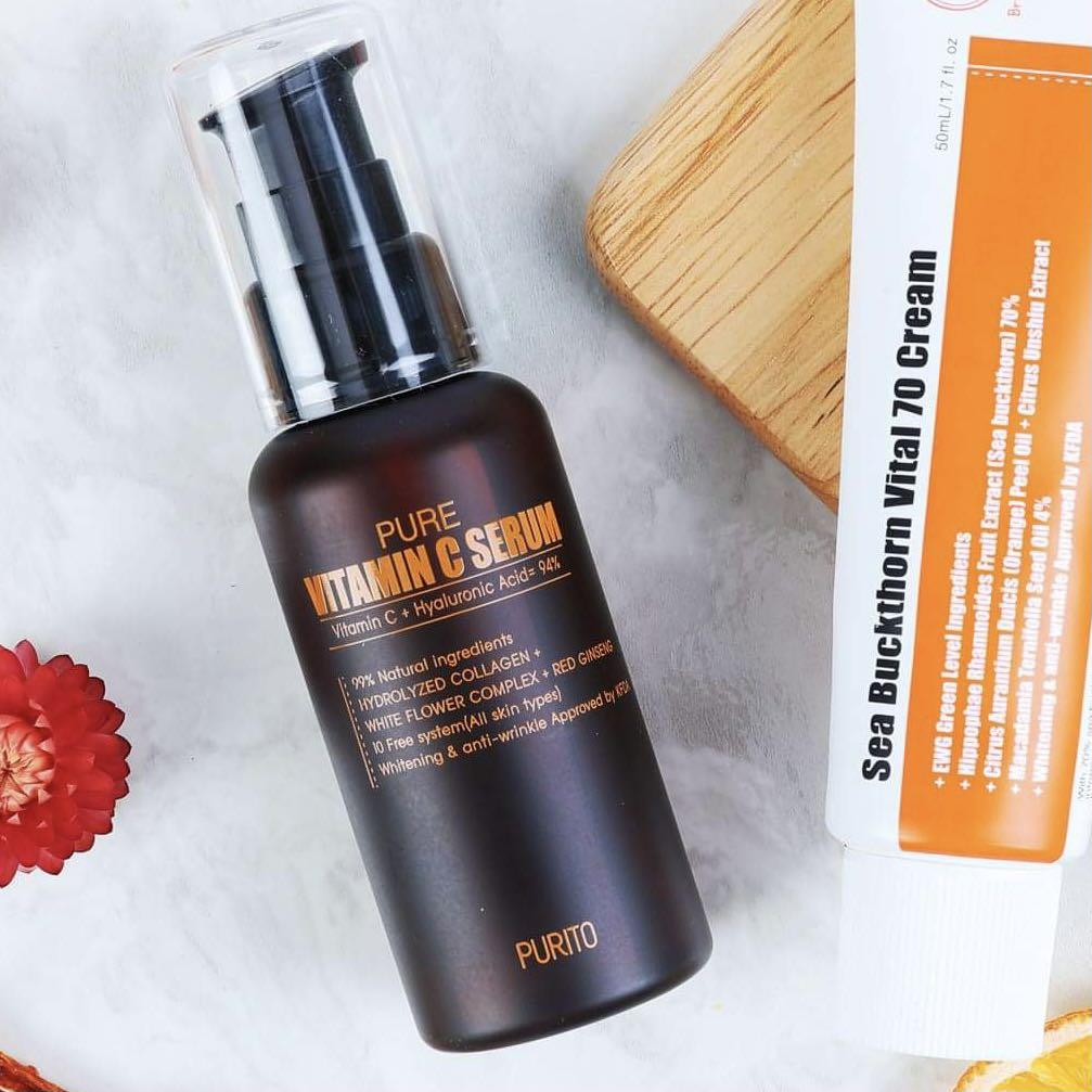 orange peel face serum