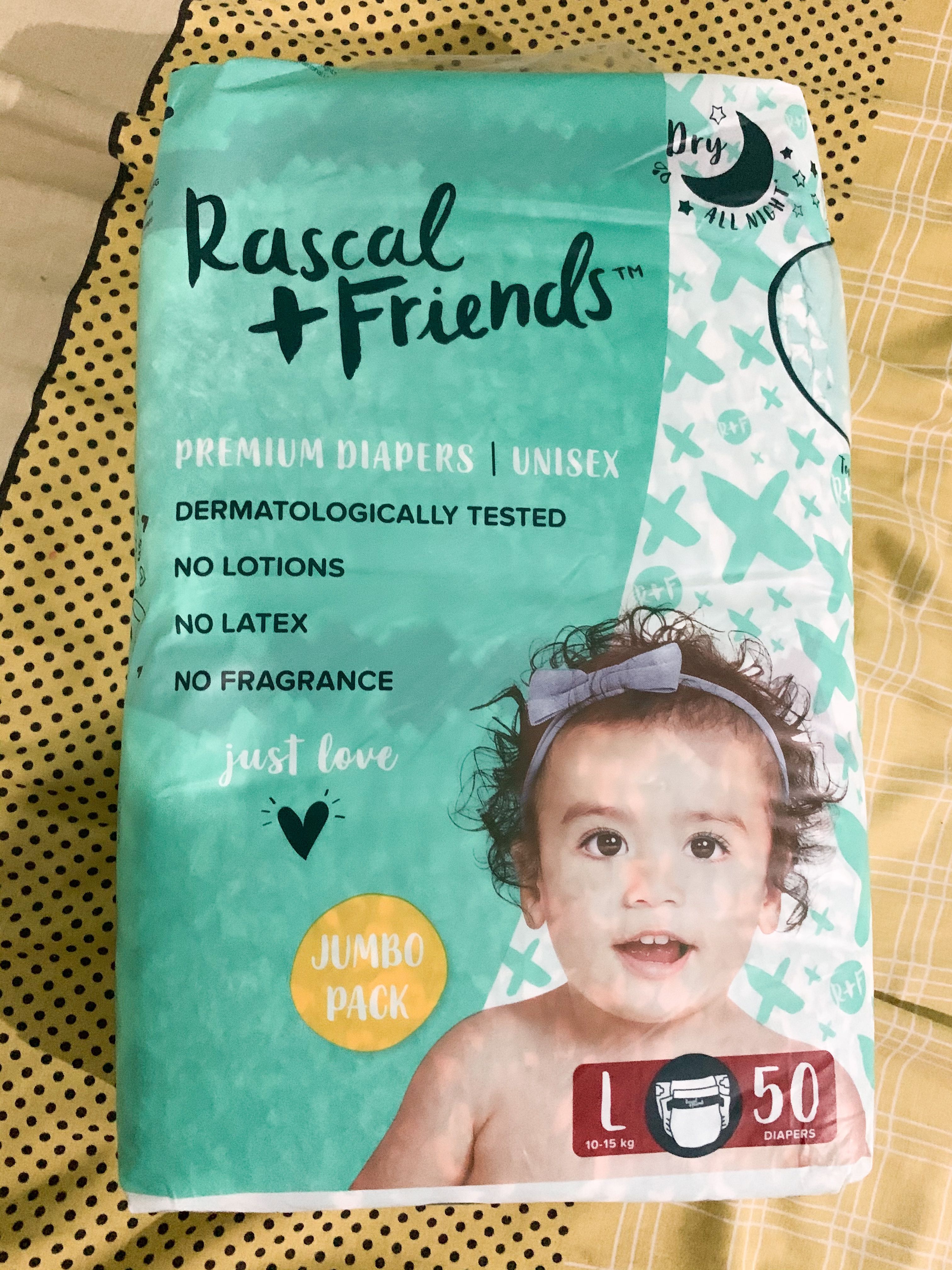 Rascal Friends Premium Diapers Size 6, 19 Count (Select