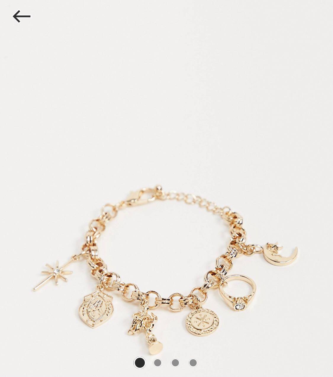 Black Friday Sale Reclaimed Vintage Gold Charms Bracelet Women S Fashion Jewellery Bracelets On Carousell