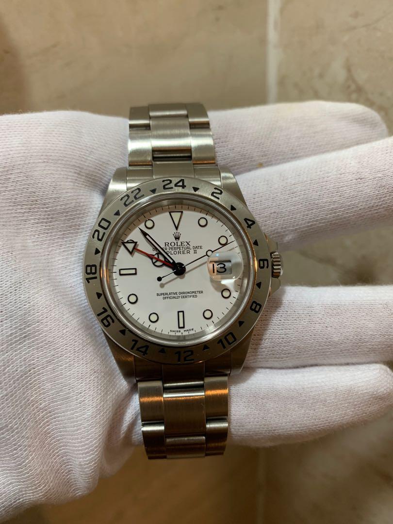 Rolex Explorer II 16570 Full Set US AD 